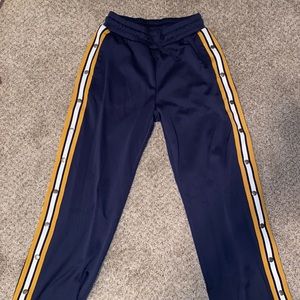 Navy blue breakaway track pants from American Eagle! Size XXS, never worn!